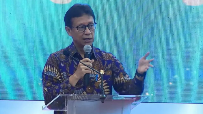 Menteri Kesehatan Budi Gunadi Sadikin di Jakarta, Selasa (2/6/2026). ANTARA/Mecca Yumna