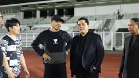 Melalui media sosial Instagram pribadinya @shintaeyong7777, STY mengucapkan terima kasih dan membagikan beberapa foto Ketua Umum PSSI Erick Thohir.
