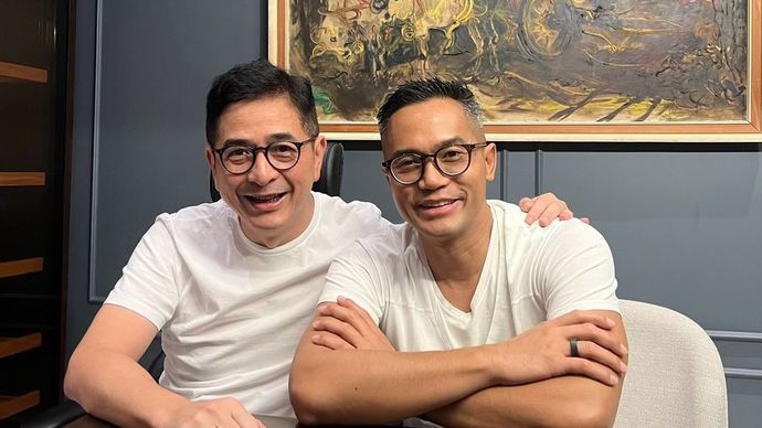 Anindya Bakrie mengunggah foto bersama Arsjad Rasjid usai kisruh dualisme Kadin Indonesia/Ist