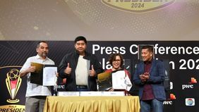 Piala Presiden 2024 hanya diikuti oleh delapan tim saja.