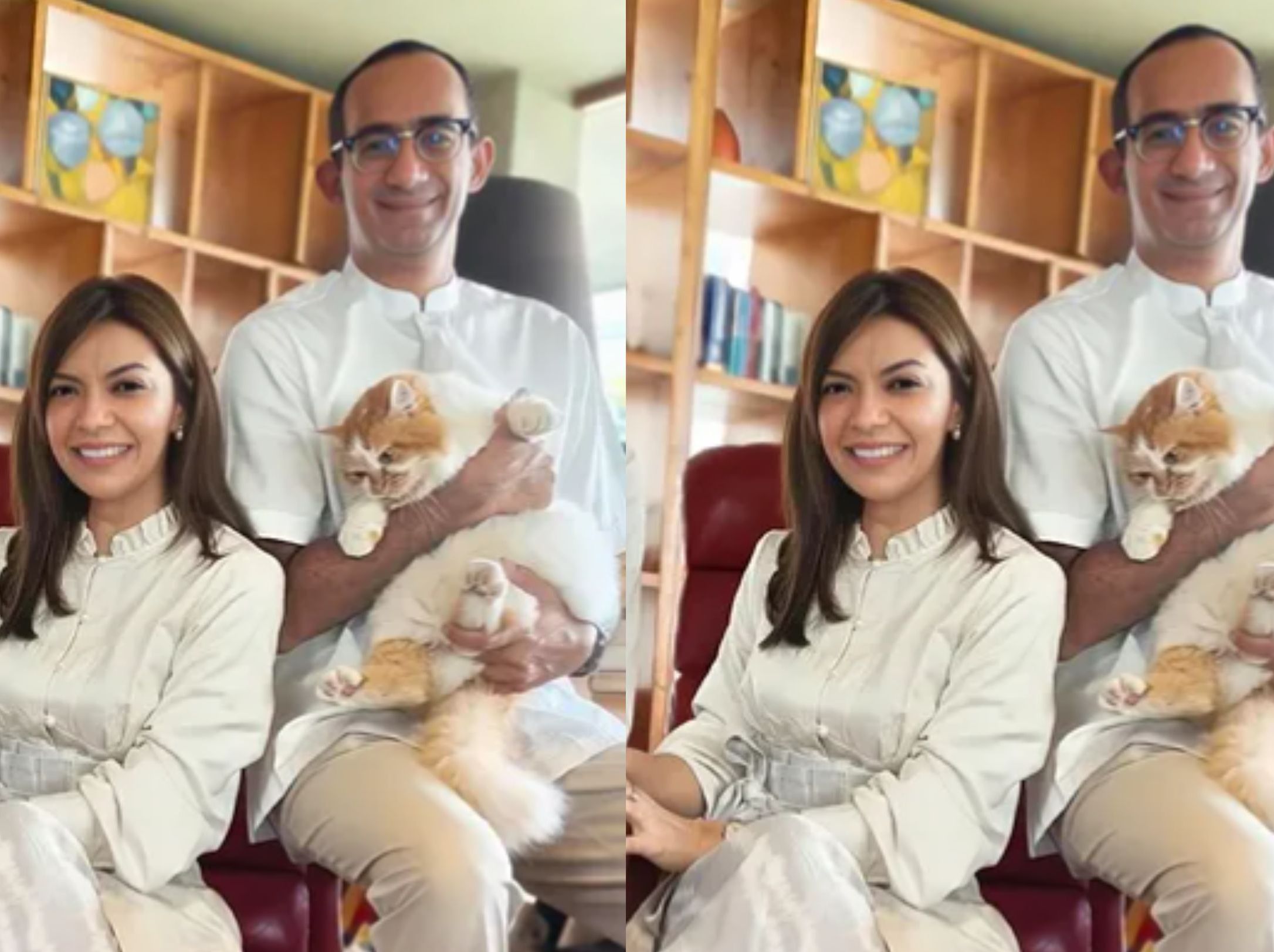 Najwa Shihab dan suami <b>(Instagram @najwashihab)</b>