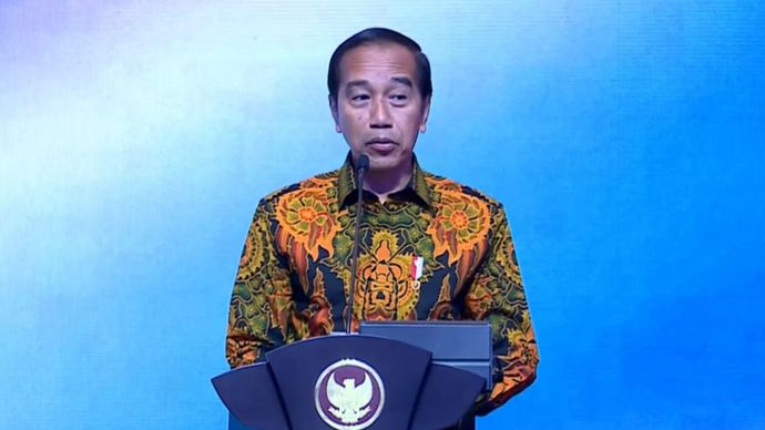 Presiden Joko Widodo (Jokowi) dalam Peluncuran Digitalisasii Perizinan Penyelenggaraan Event (YouTube Sekretariat Presiden)