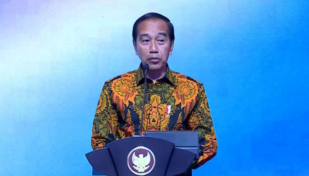 Presiden Joko Widodo (Jokowi) dalam Peluncuran Digitalisasii Perizinan Penyelenggaraan Event (YouTube Sekretariat Presiden)