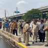 Pramono Cek Jalan Tinggi Sebelah di Jakut yang Bikin Mobil Terperosok