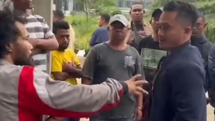 Detik-detik pengacara di Tanah Abang, Jakarta Pusat ditembak.