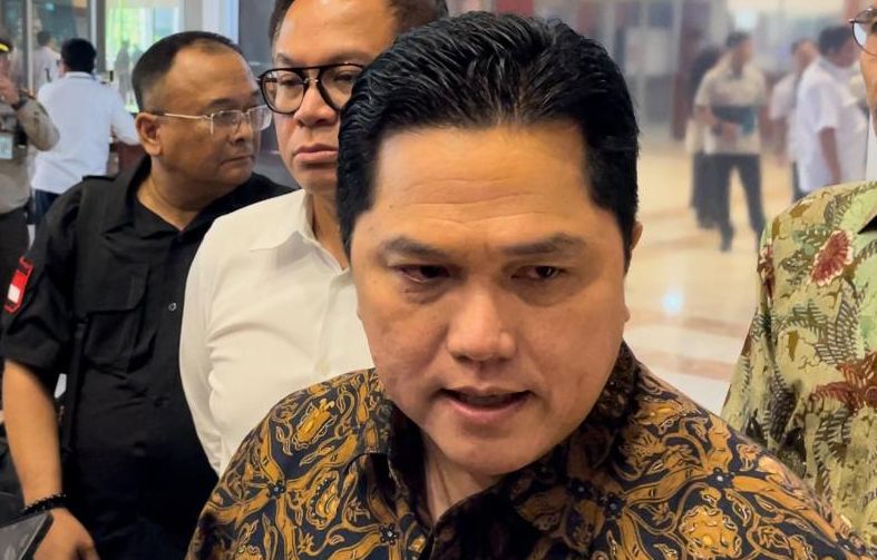 Menteri BUMN Erick Thohir (Ntvnews.id-Muslimin Trisyuliono).