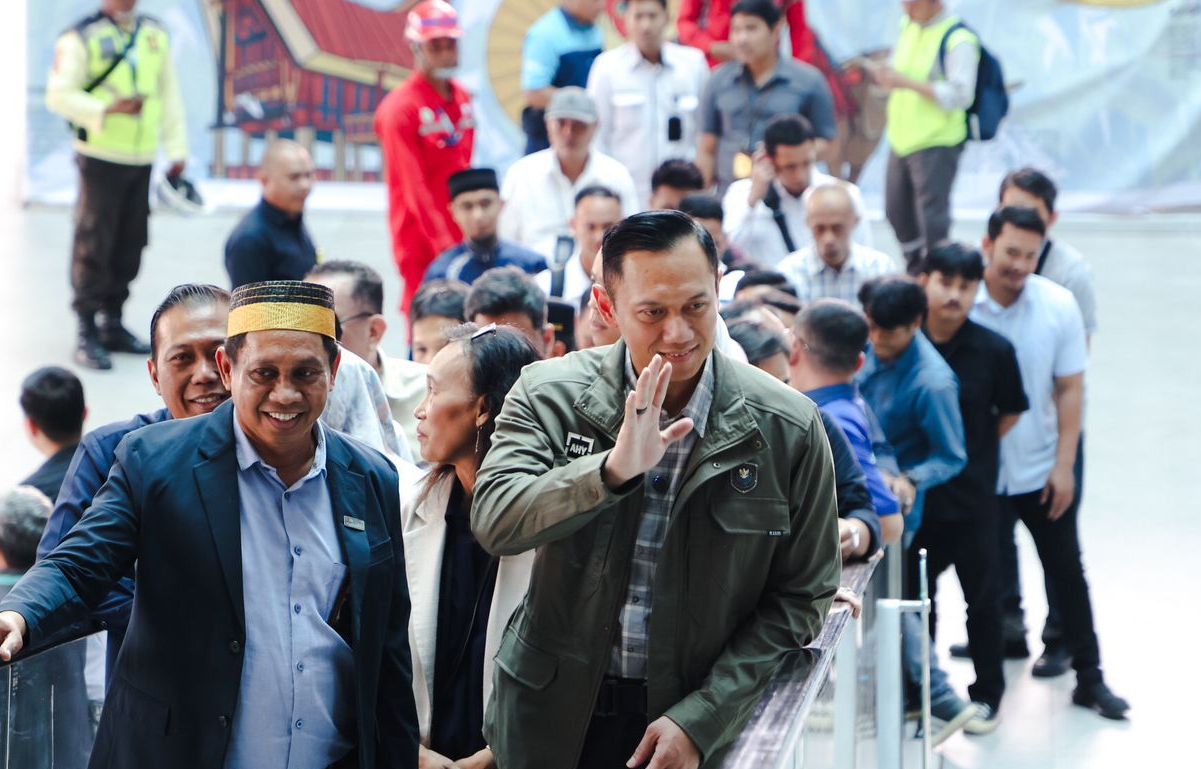 AHY <b>(kemenkoinfra/ntvnews.id)</b>