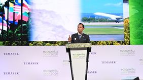 Menteri Koordinator Bidang Infrastruktur dan Pembangunan Kewilayahan, Agus Harimurti Yudhoyono (AHY), menyampaikan pesan penting terkait ketahanan kawasan dan pembangunan infrastruktur berkelanjutan dalam ajang bergengsi Ecosperity Week 2026.