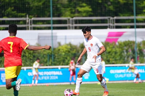 Potret Kekalahan Timnas Indonesia U-23 atas Guinea di Playoff Olimpiade Paris 2024