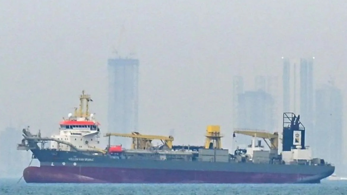 Ilustrasi - Kapal tanker melintas di Selat Hormuz, Iran. ANTARA/Anadolu/py.
