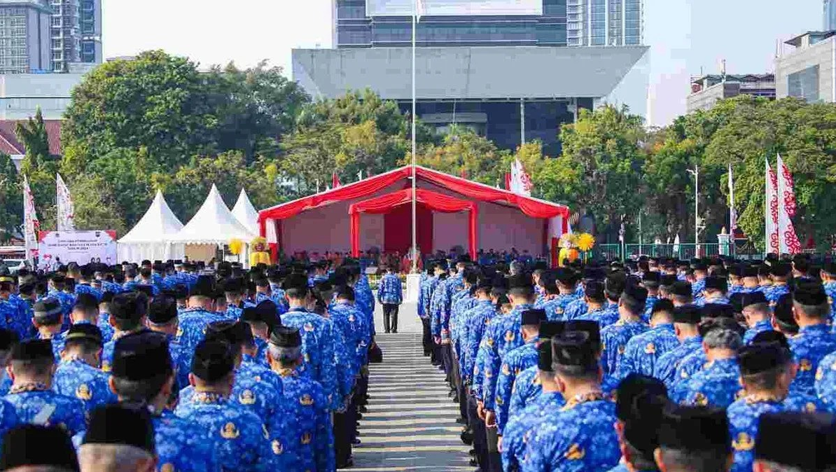 Ilustrasi - Aparatur Sipil Negara (ASN) di lingkungan Pemerintah Provinsi DKI Jakarta. ANTARA/HO-Pemprov DKI Jakarta/aa. <b>(Antara)</b>