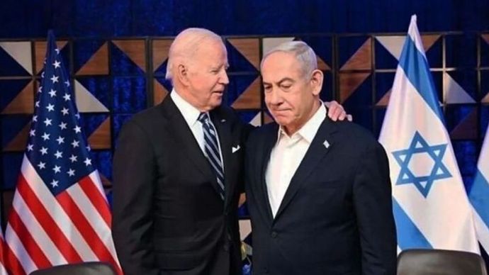Presiden Amerika Serikat Joe Biden (kiri) dan Perdana Menteri Israel Benjamin Netanyahu (kanan). ANT