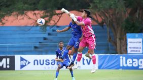 Persikutim United berhasil meraih kemenangan atas Persebata Lembata dengan skor 2-0 dalam babak playoff degradasi Liga Nusantara atau Liga 3 di Stadion UNS Solo pada Senin 2 Februari 2026.