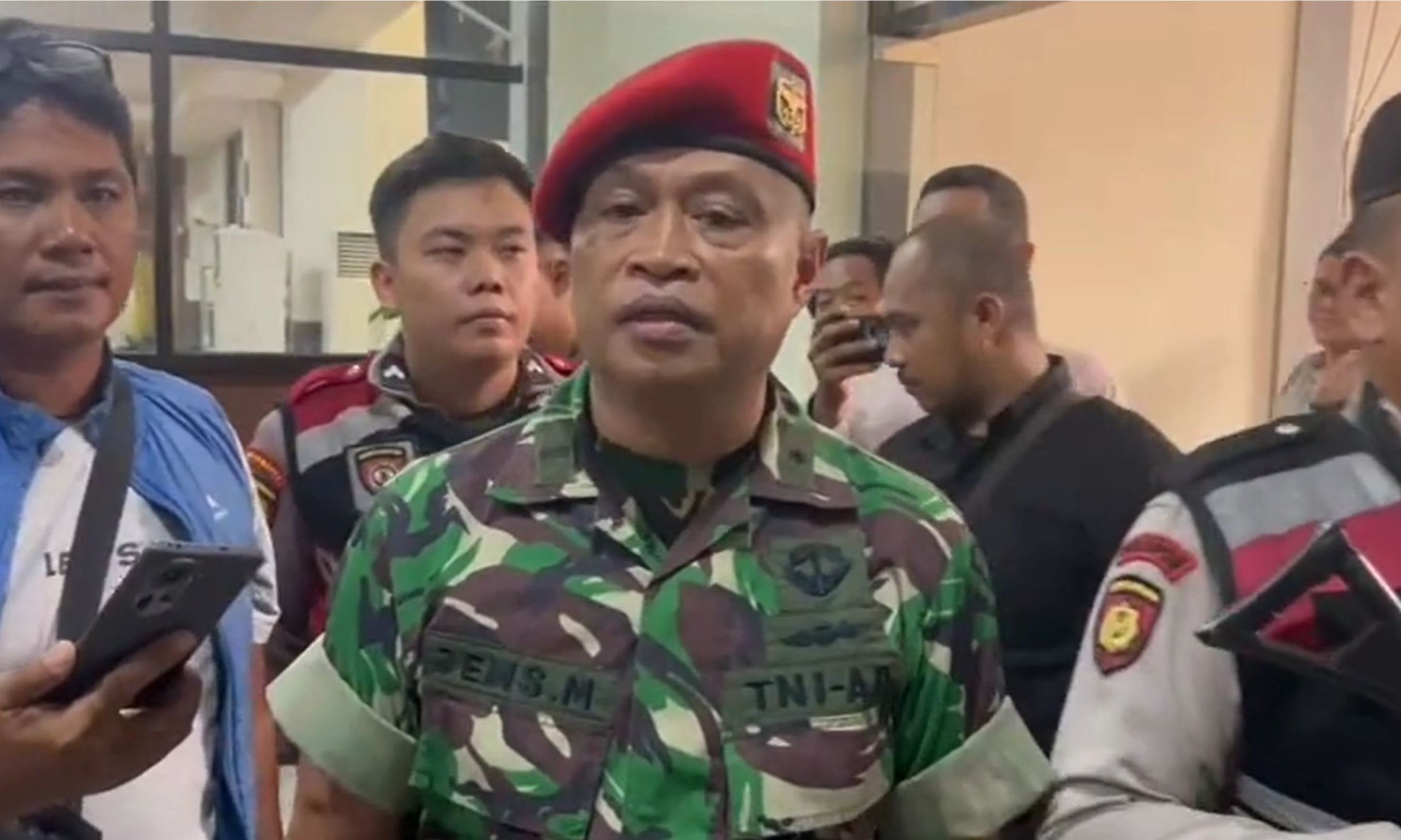 Viral Anggota TNI Jalani Sidang di Pengadilan Umum Bukan di Pengadilan Militer <b>(TikTok: mrbolon)</b>