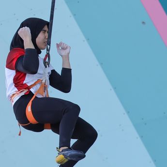 Hasil Olimpiade Paris 2023, Sport Climbing: Rajiah Sallsabillah ke Semifinal, Desak Made Tersingkir