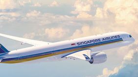 Pesawat Singapore Airlines rute London-Singapura melakukan pendaratan darurat di Bangkok pada Selasa 21 Mei 2024 karena turbulensi parah.