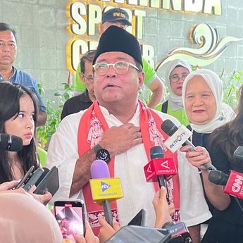 Rano Karno Akan ke TPS Tempat Megawati Nyoblos di Kebagusan