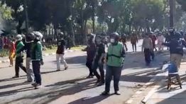 Massa Aksi kembali Datangi Mako Brimob Kwitang Jumat Pagi, Kondisi Mencekam