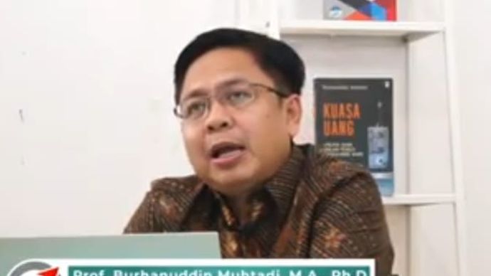 Prof Burhanuddin Muhtadi <b>(YouTube Indikator Politik Indonesia)</b>