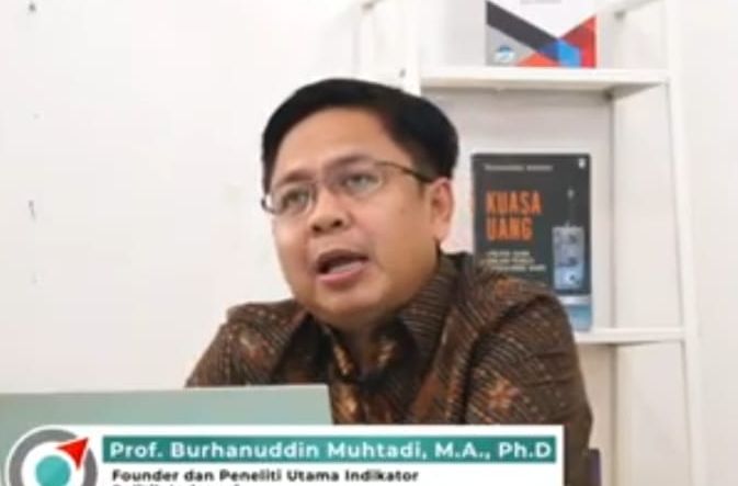 Prof Burhanuddin Muhtadi <b>(YouTube Indikator Politik Indonesia)</b>