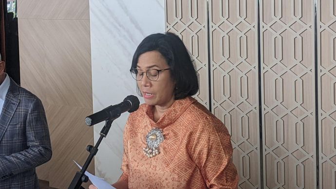 Menteri Keuangan (Menkeu) Sri Mulyani 