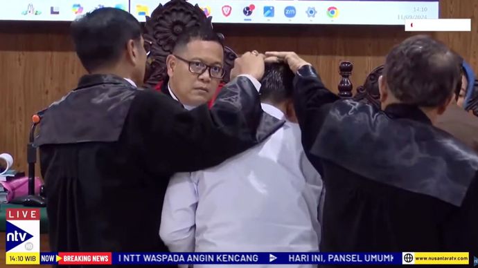 Hadi Saputra Tujukan Bekas Luka ke Hakim Akibat Disiksa Oknum Penyidik