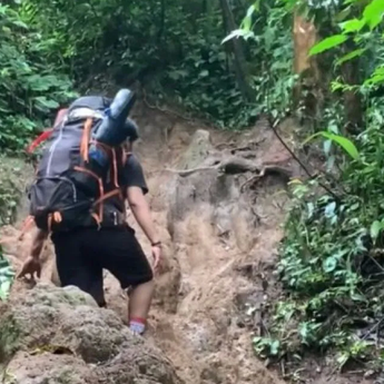 68 Pendaki Sedang Mendaki saat Gunung Dempo Erupsi