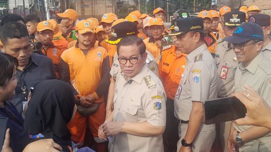 Pramono: Setelah Saya Merenung, Banjir Terkadang Tidak Bisa Dilawan