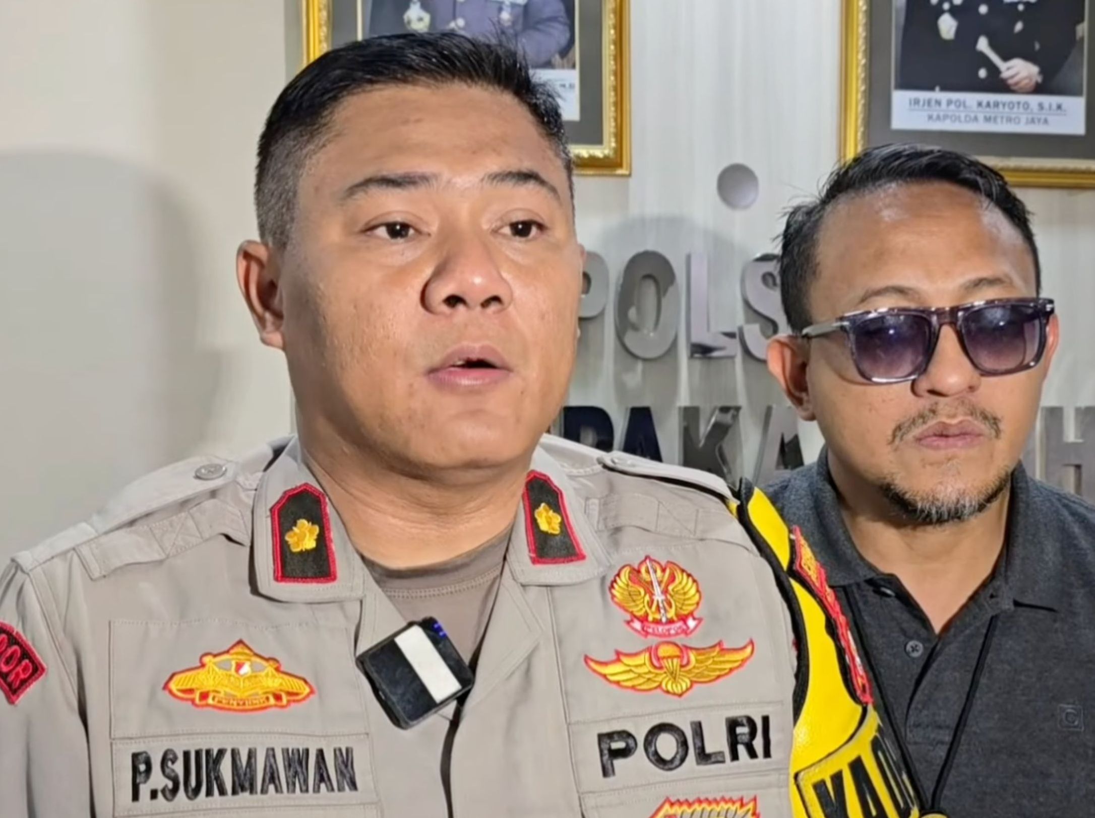 Kapolsek Cempaka Putih Kompol Pengky Sukmawan <b>(Youtube bang rani stones)</b>