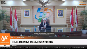 Badan Pusat Statistik (BPS) menyebut realisasi dua kebijakan pemerintah, yakni Makan Bergizi Gratis (MBG) dan Koperasi Desa dan Kelurahan Merah Putih (KDKMP), berkontribusi signifikan terhadap pertumbuhan ekonomi kuartal I 2026 sebesar 5,61 persen.