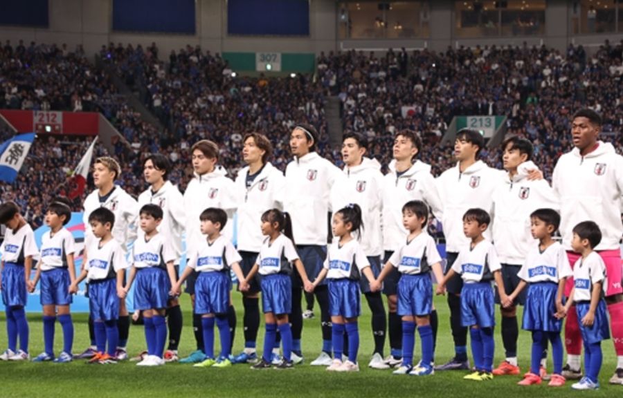 Timnas Jepang akan berhadapan dengan Indonesia pada putaran ketiga babak kualifikasi Piala Dunia 2026 zona Asia. <b>(Website JFA )</b>
