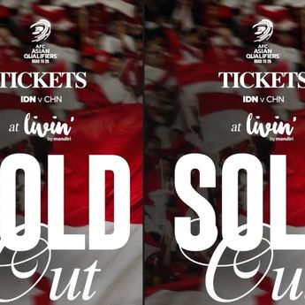 Gimana War Tiketnya? Tiket Pertandingan Timnas Indonesia Vs China di GBK Sold Out!