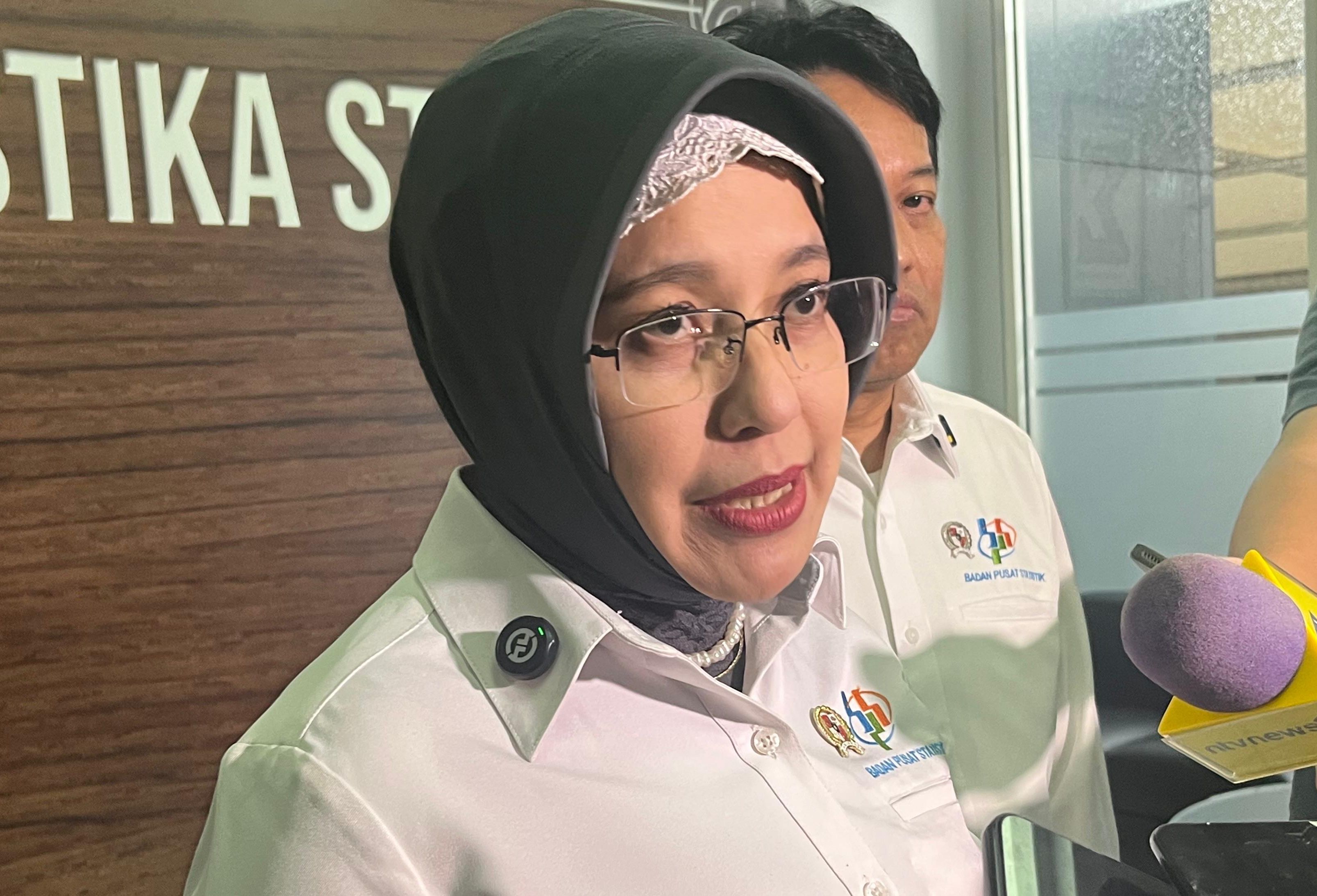 Kepala BPS RI, Amalia Adininggar Widyasanti <b>(NTVNews.id/Adiansyah)</b>