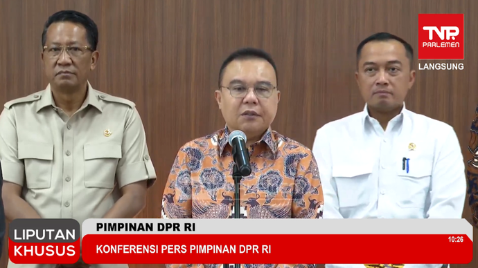 Wakil Ketua DPR RI Sufmi Dasco Ahmad 