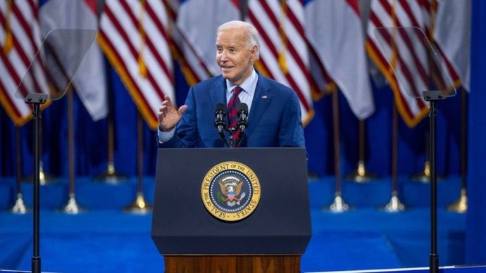 Presiden Amerika Serikat Joe Biden <b>(Tangkapan Layar: Instagram)</b>