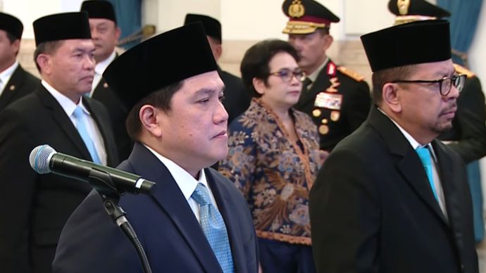 Erick Thohir Jadi Menpora