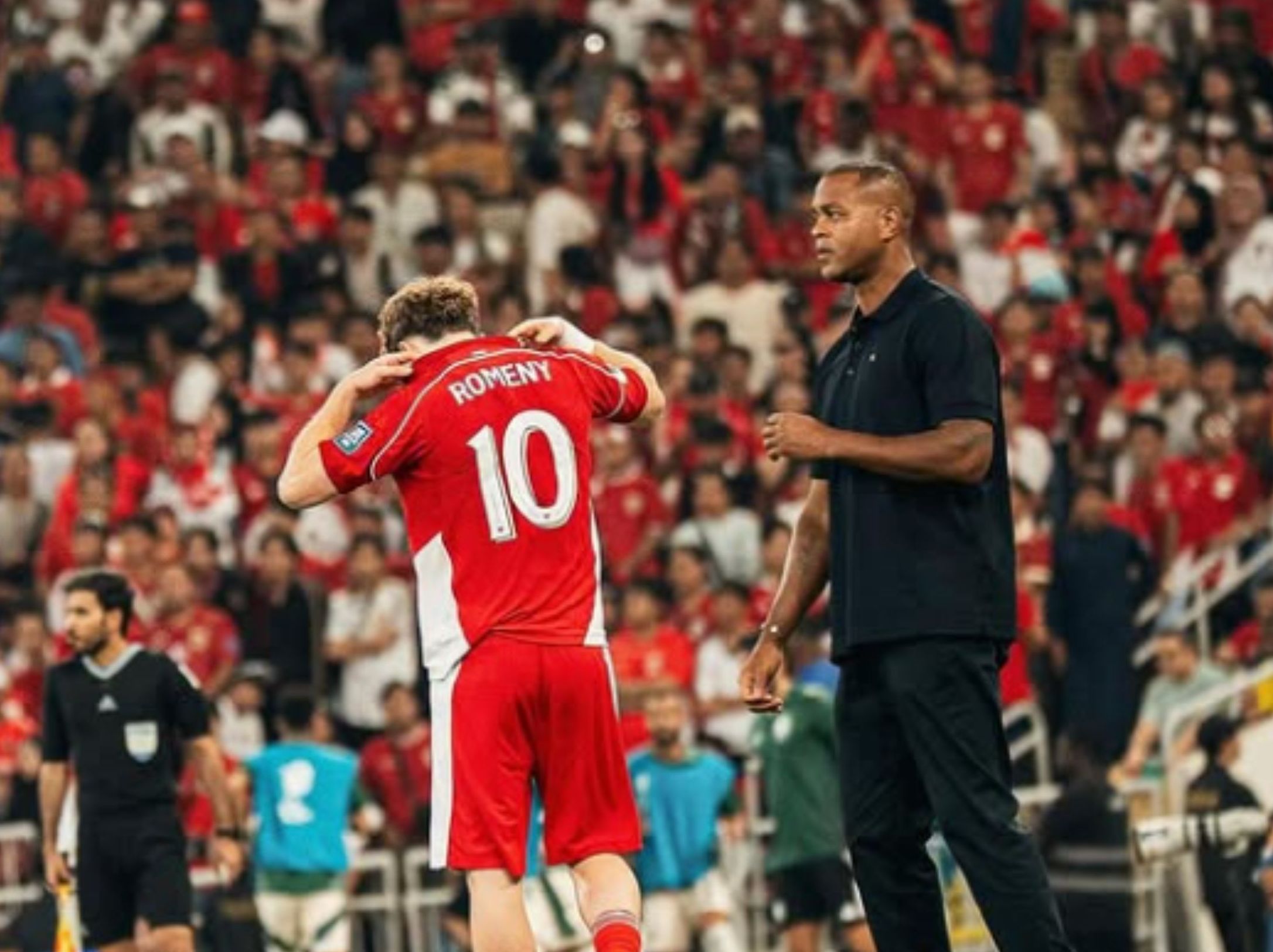 Ole Romeny dan Patrick Kluivert <b>(Instagram @oleromeny)</b>
