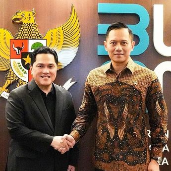 Erick Thohir Bertemu AHY, Bahas Pembangunan Ekosistem Transportasi