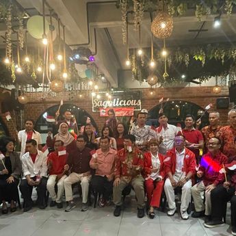 Alumni USU Jabodetabek Peduli dan Sepeda USU Gelar Perayaan HUT ke-79 RI