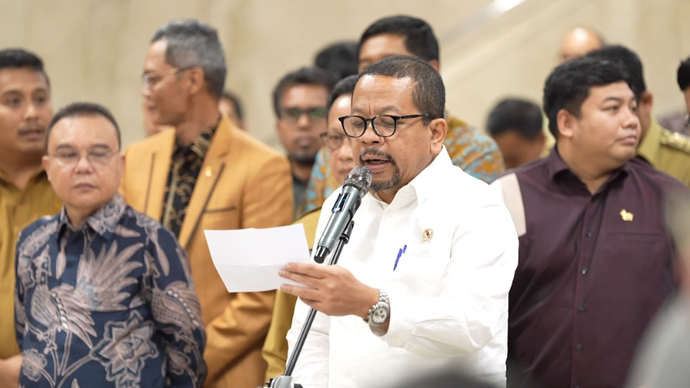 Kepala Badan Komunikasi Pemerintah Republik Indonesia (Bakom RI) Muhammad Qodari