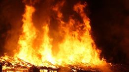 Kebakaran Lahap Pesantren di Muna Barat