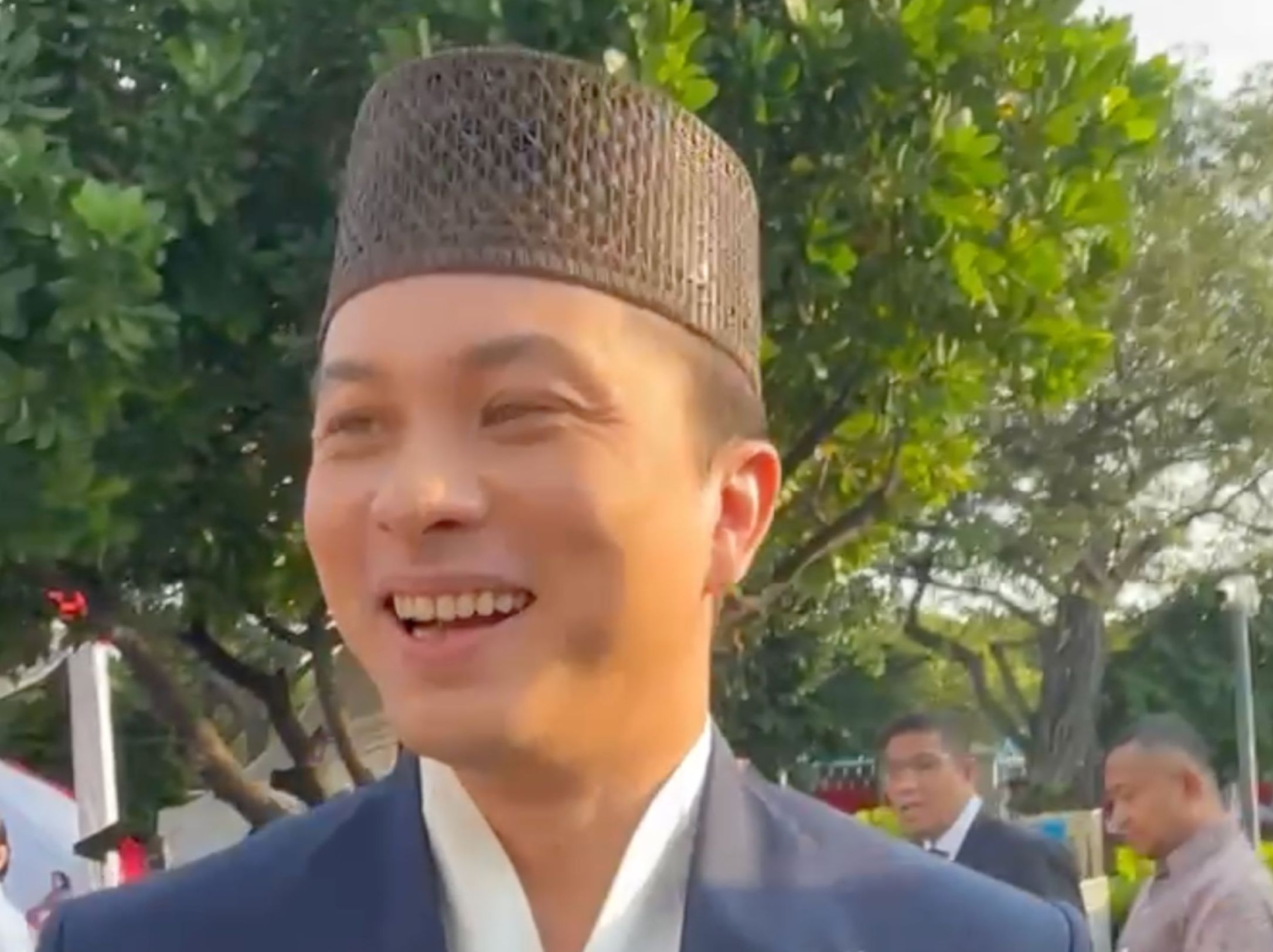 Nicholas Saputra <b>(NTVnews / Deddy Setiawan)</b>