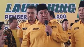 Ketua Umum Angkatan Muda Partai Golkar (AMPG) Said Aldi Al Idrus, memberikan pernyataan soal upaya Menteri Energi dan Sumber Daya Mineral (ESDM) Bahlil Lahadalia dalam mengatur kebijakan subsidi LPG 3 kg.