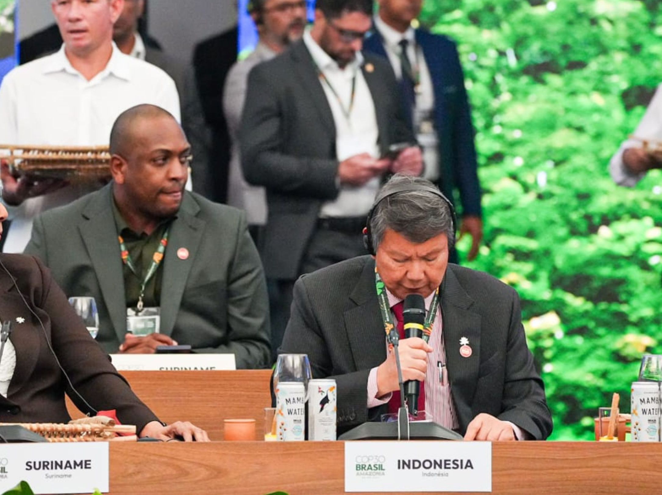 Utusan Khusus Presiden Bidang Energi dan Perubahan Iklim, Hashim Djojohadikusumo di acara Konferensi Ke-30 Perubahan Iklim Perserikatan Bangsa-Bangsa (COP30)  <b>(Dokumentasi Istimewa)</b>