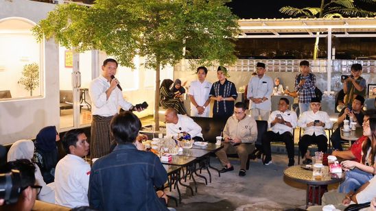 Diskusi dengan Komunitas Pemuda Ekraf, Menko AHY Pastikan Infrastruktur Dukung Industri Kreatif