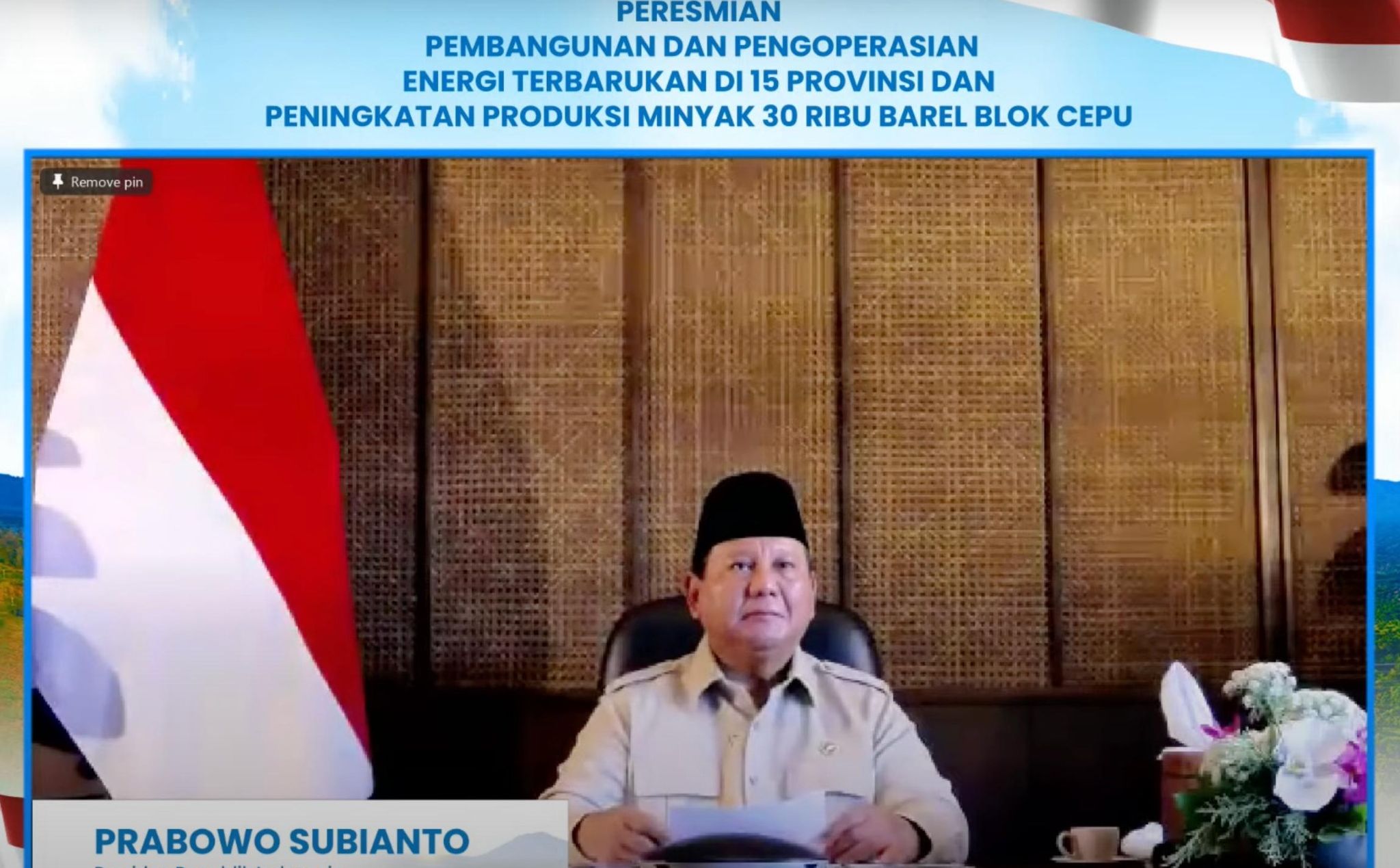 Presiden Prabowo Optimistis Swasembada Energi Lebih Cepat, Ini Kontribusi Pertamina <b>(Istimewa)</b>