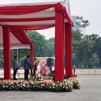 Rano Karno Jadi Inspektur Upacara Peringatan Hari Rapat Raksasa IKADA ke-80 2025
