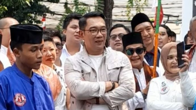 Ridwan Kamil sambangi TKN Fanta