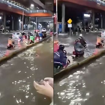 Daftar Titik Banjir di Jakarta dan Bintaro Senin Malam Ini
