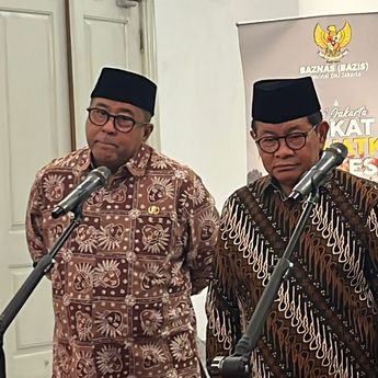 Pramono Salat Idulfitri di Istiqlal, Rano Karno di Balai Kota